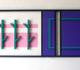 Interferenze (2014) | Installazione | cm 144x64x4