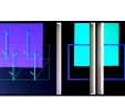 Senza titolo (2014) | Assemblato | Acrilico su tavola | cm 50x104x3