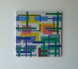 Iler Melioli, senza titolo, 2016, poliacrilico su pvc, cm 50x50