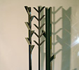 Fitogenesi (2009) | Acciaio policromo e granito | cm 70x200x35
