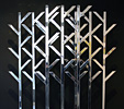 Il bosco dei pitagorici (2008) | Installazione | Acciaio inox e marmo | cm 120x200x120