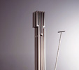 Giardino italiano (1994) | Acciaio inox | cm 60x192x33 | Courtesy CCPL Reggio Emilia